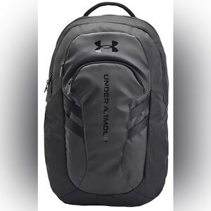 Under Armour Hustle 6.0 Storm Backpack Water-Resistant | Laptop Sleeve Black